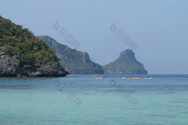 热带海洋和岛屿风光