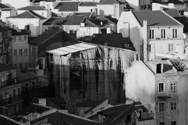 葡萄牙里斯本的贫困