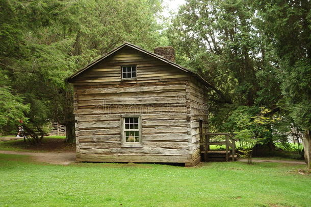 先锋时代的小木屋