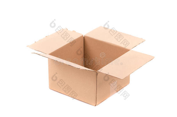 简易棕色纸箱