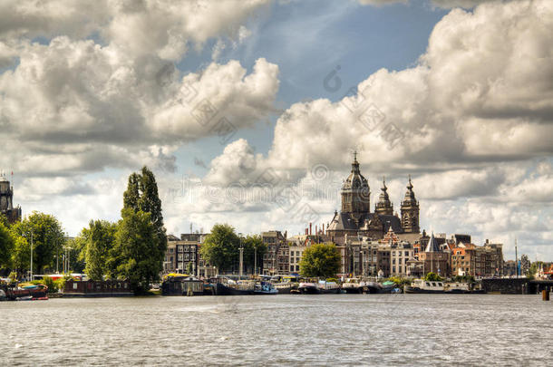<strong>阿姆斯特丹阿姆斯特丹</strong>的景色