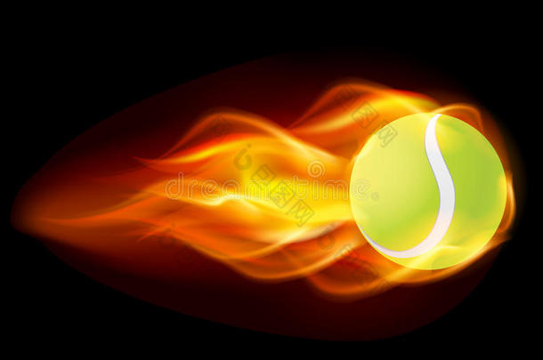 燃烧的网球
