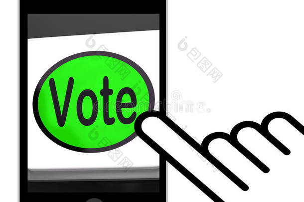 投票按钮显示选项投票或选择