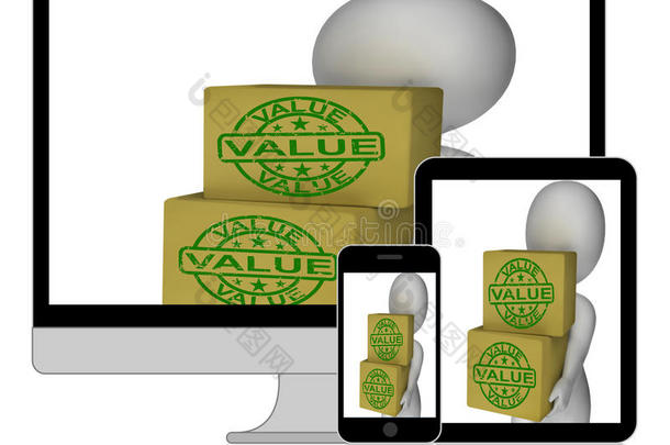 价值框显示产品质量和价值