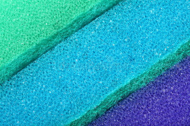 彩色质地纤维素泡沫海绵背景