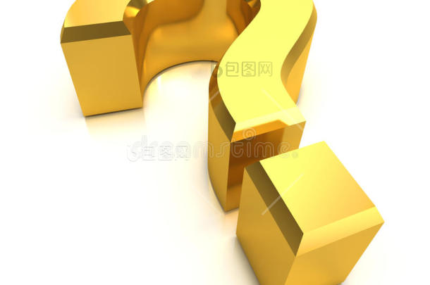 金色问号图片-包图网企业站