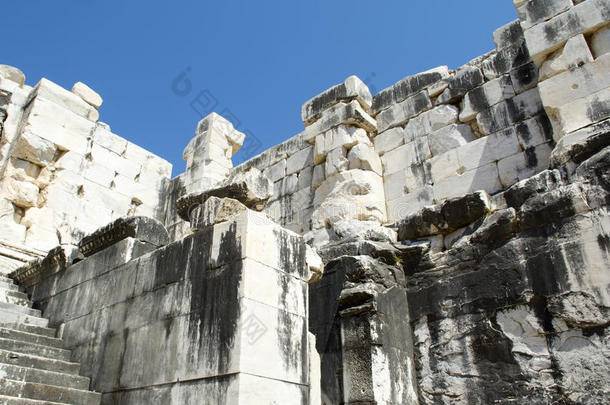 迪迪马古城阿波罗神庙废墟图片：