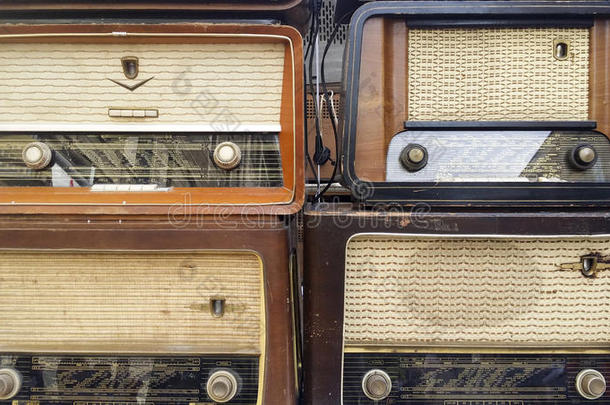 老式收音机接收器、调谐器