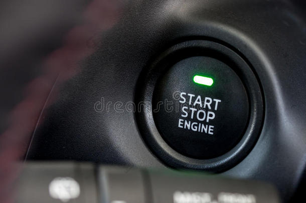 汽车发动机启动按钮2