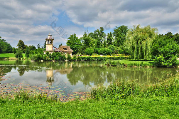 法国，位于宾夕法尼亚州凡尔赛公园的玛丽·安托瓦内特庄园