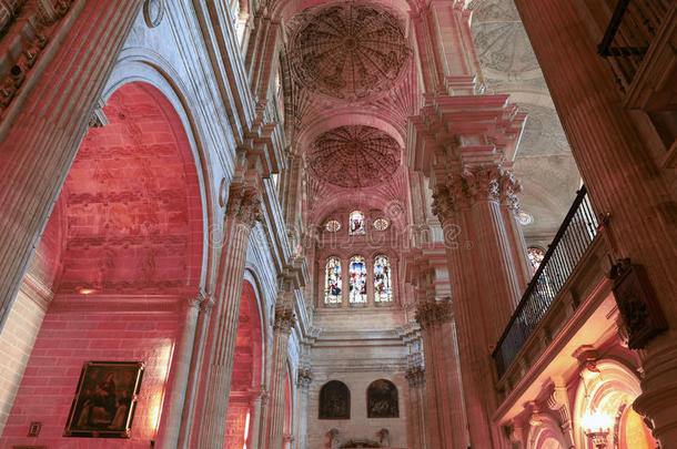 马拉加内部大教堂是西班牙南部安达卢西亚马拉加市文艺<strong>复兴</strong>时期的教堂