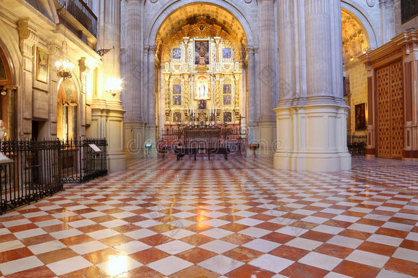 马拉加内部大教堂是西班牙南部安达卢西亚马拉加市文艺复兴时期的教堂