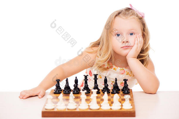 <strong>无私</strong>的小女孩和国际象棋
