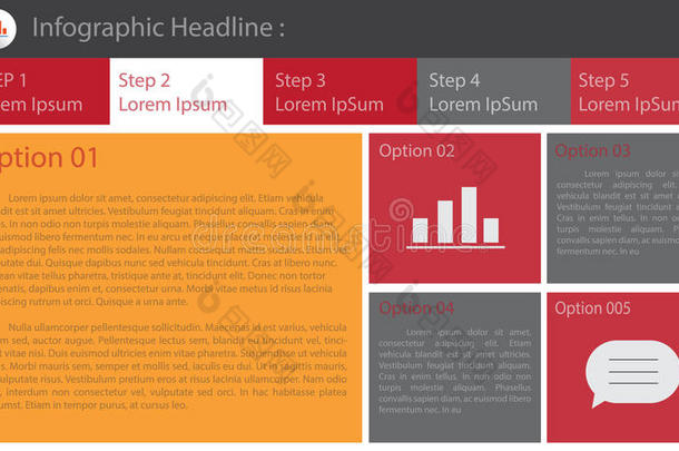 抽象信息图形数字<strong>选项</strong>模板。矢量图。可用于工作流布局、图表、业务步骤<strong>选项</strong>