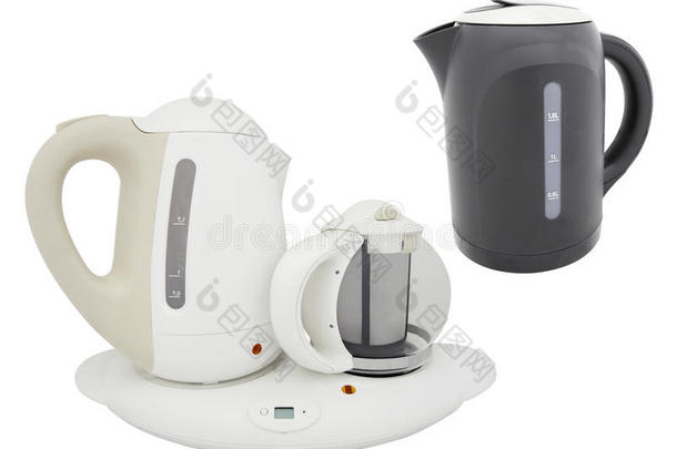 电水壶和茶壶