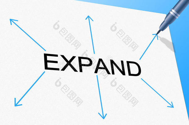大扩张代表着规模的增加和扩大