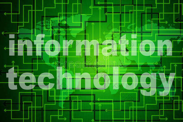 信息技术显示辅助数据和高科技