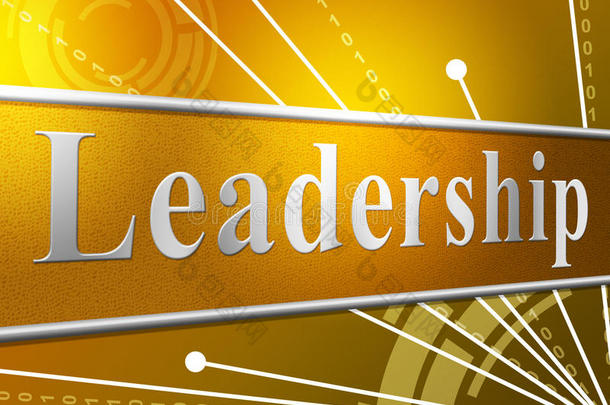 领导干部代表管理权威和领导