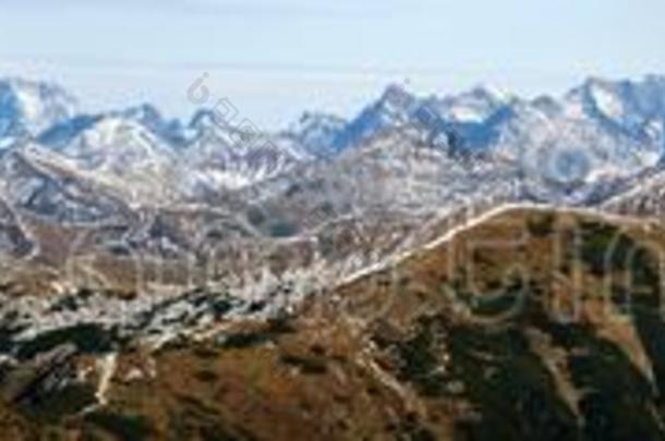 罗哈斯全景，西塔特拉山脉