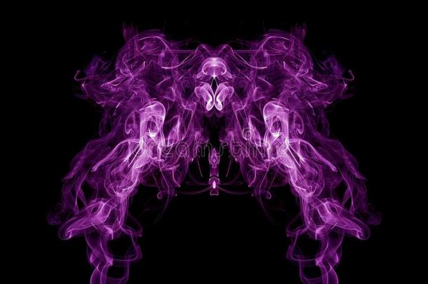 紫烟图案