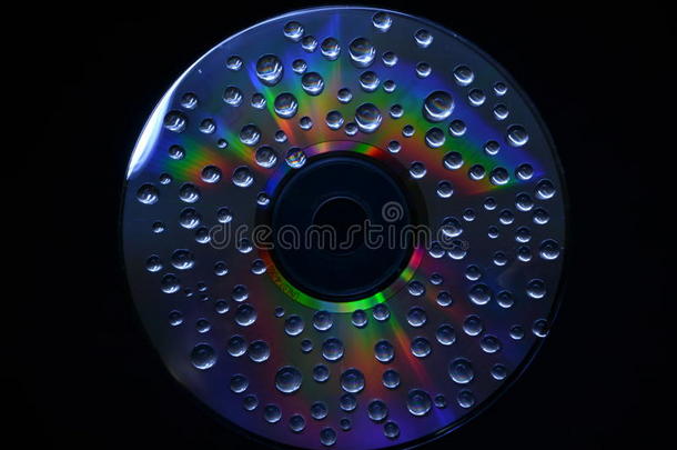 cd上的一滴水