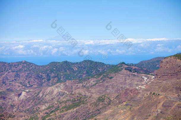 大加那利，特耶达火山口