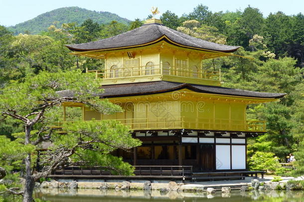 金阁寺-金殿，京都，日本