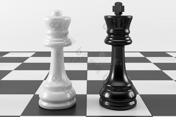 国际象棋皇后和国王