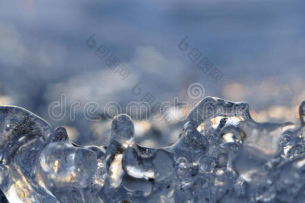 天然水晶雪花大冰块
