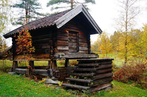 挪威木制农舍