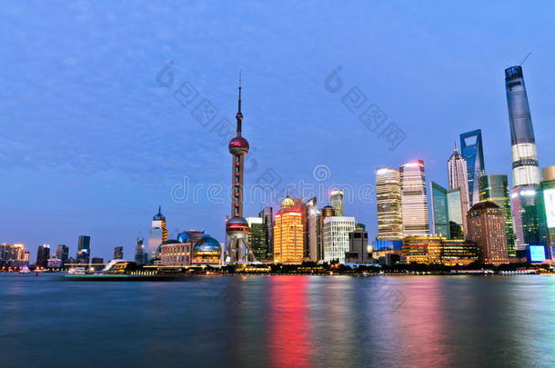 美丽的上海之夜