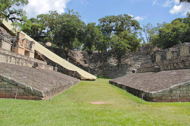 洪都拉斯：著名的玛雅考古遗址科潘的<strong>礼仪</strong>球馆