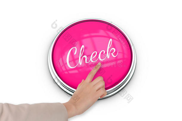 手按粉色按钮以提高对乳腺癌的认识