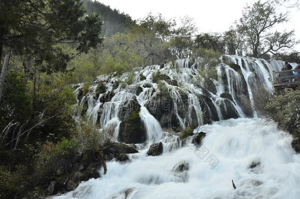 <strong>九寨沟</strong>风景。