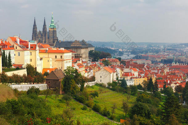 捷克共和国布拉格城堡和小区