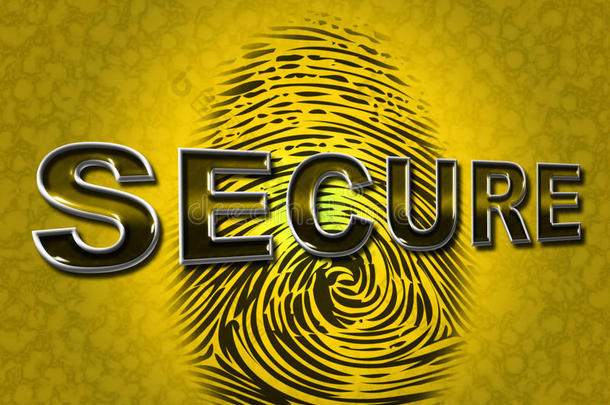 安全访问表示密码指纹和受保护
