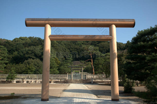 日本京都昭君皇后墓