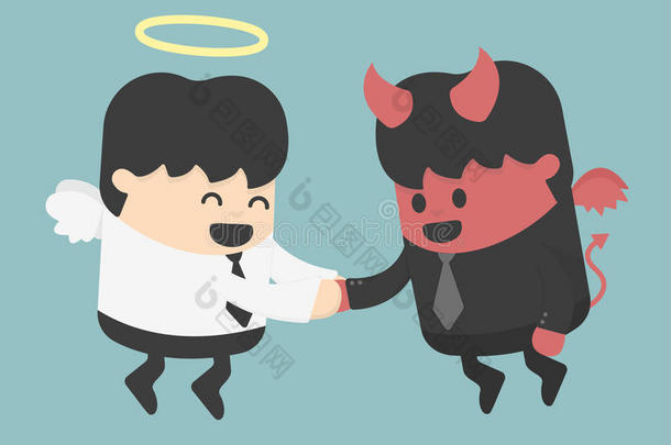 魔鬼和天使握手