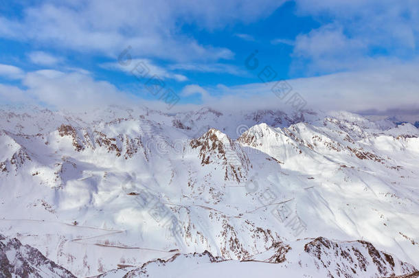 奥地利索尔登山地滑雪场