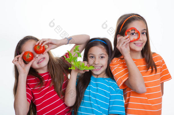 儿童吃健康食品