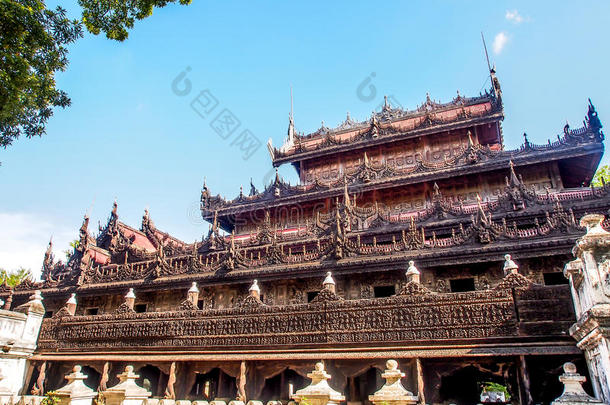 缅甸曼德勒什温南道寺或金殿2
