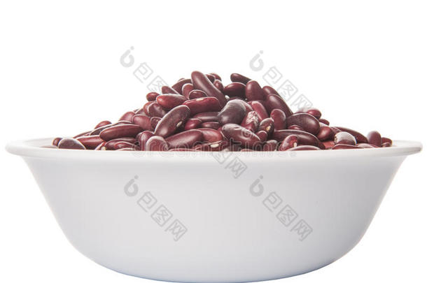 白碗红芸豆