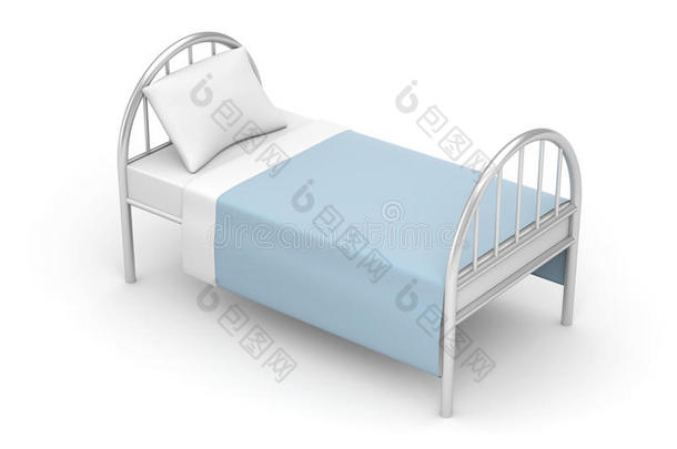 床。酒店或医院的简易床