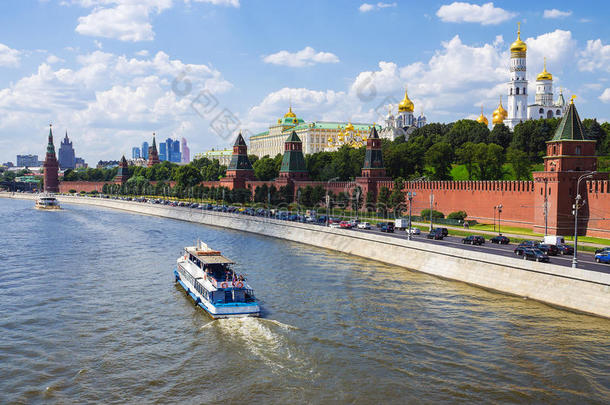 莫斯科（<strong>克里姆林</strong>宫堤防和<strong>克里姆林</strong>宫），俄罗斯