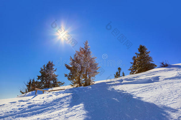 奥地利圣吉尔根山地滑雪场