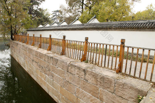 中国古典园林墙