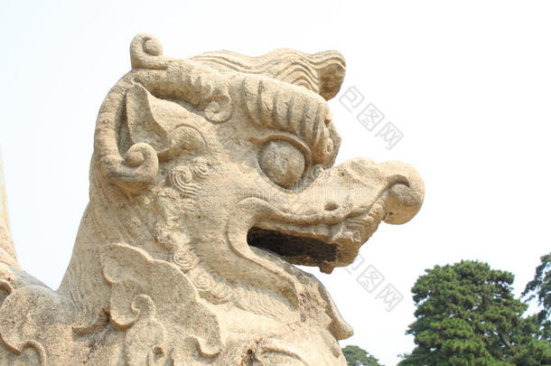 中国<strong>石狮</strong>雕像