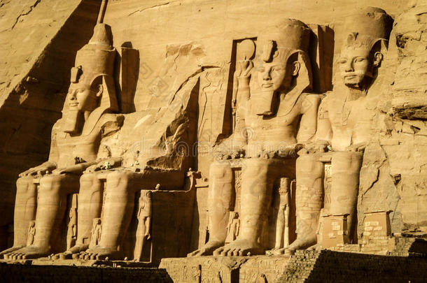 埃及阿布辛贝尔的拉美西斯二世大神庙