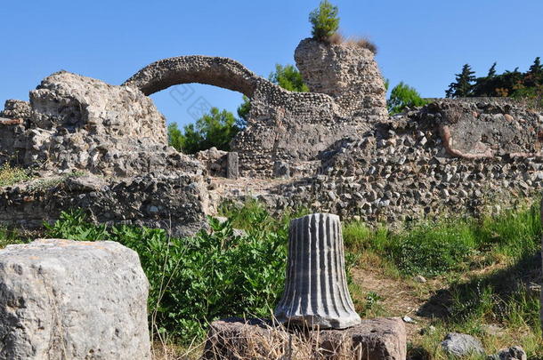 希腊科斯岛西部考古遗址