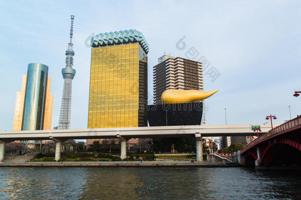 从住田河看东京天际线